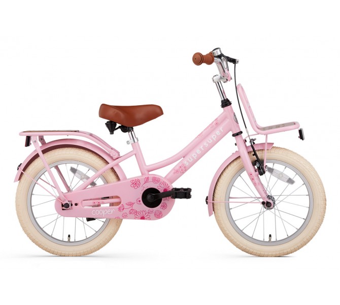 Velo rose best sale 16 pouces